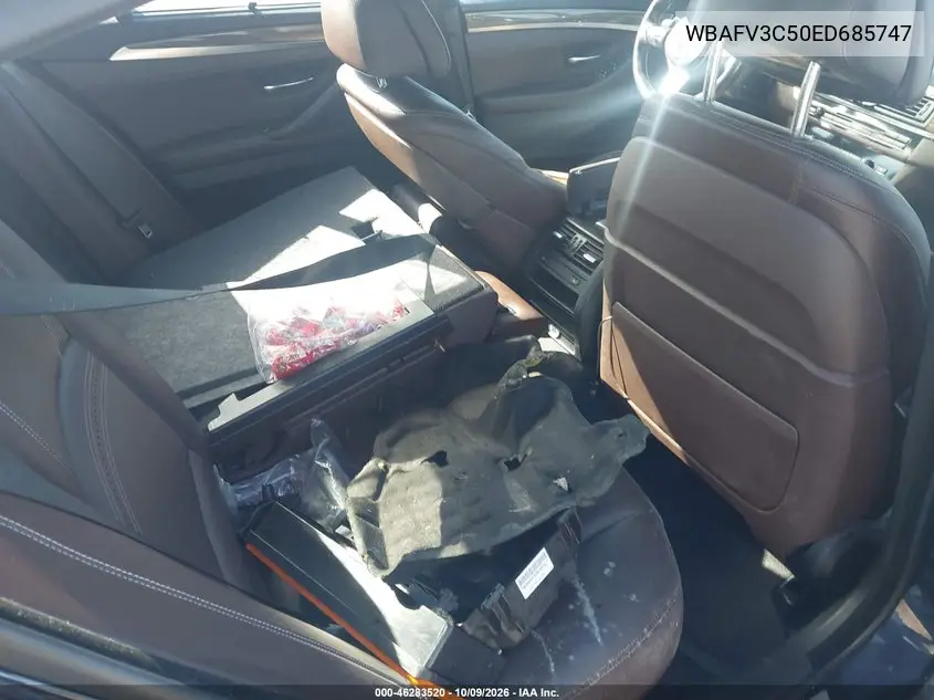 2014 BMW 5ER VIN WBAFV3C50ED685747 — фото 8