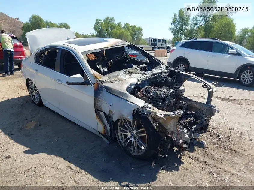 BMW 5ER 2014, VIN WBA5A5C52ED500245