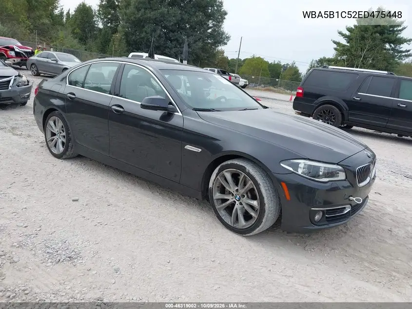 BMW 5ER 2014, VIN WBA5B1C52ED475448