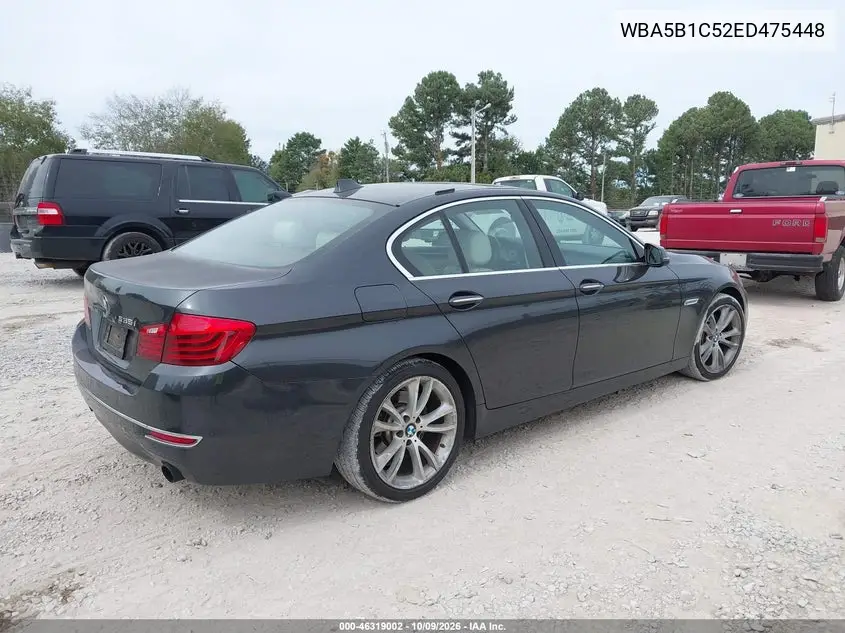 2014 BMW 5ER VIN WBA5B1C52ED475448 — фото 4