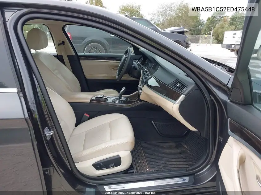 2014 BMW 5ER VIN WBA5B1C52ED475448 — фото 5