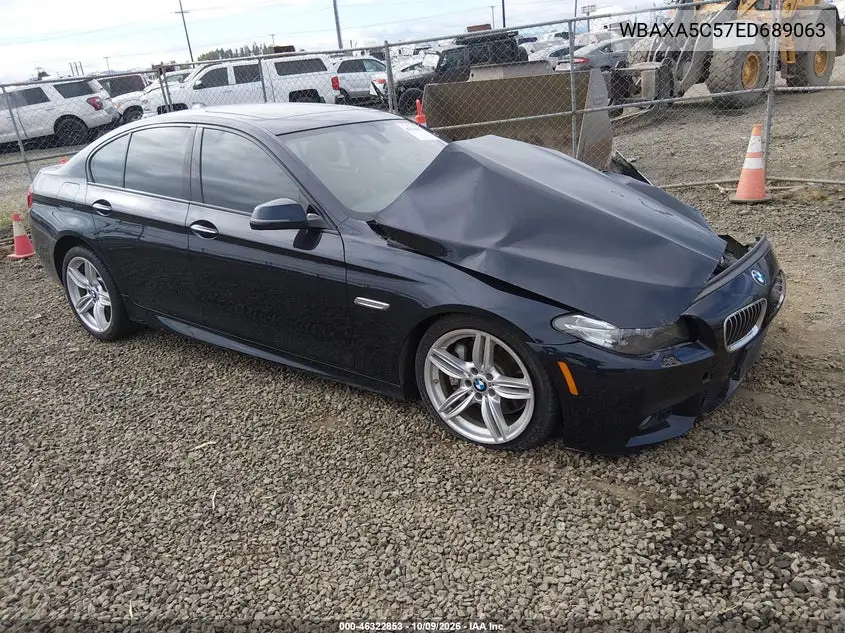 BMW 5ER 2014, VIN WBAXA5C57ED689063
