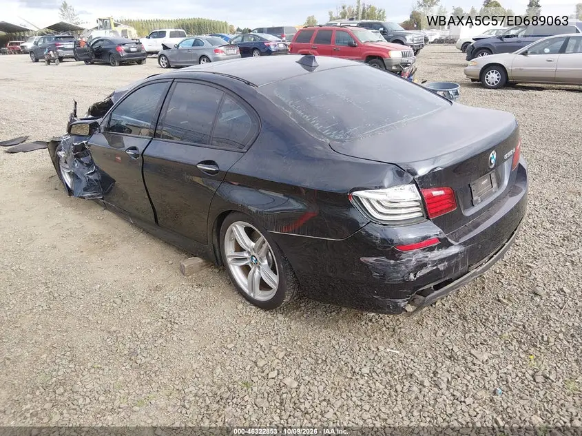 2014 BMW 5ER VIN WBAXA5C57ED689063 — фото 3