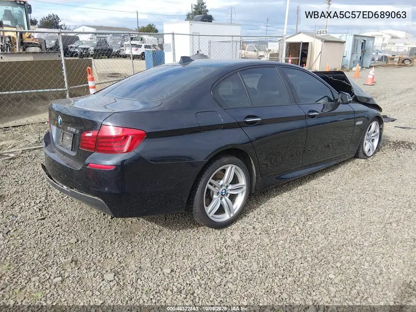 2014 BMW 5ER VIN WBAXA5C57ED689063 — фото 4