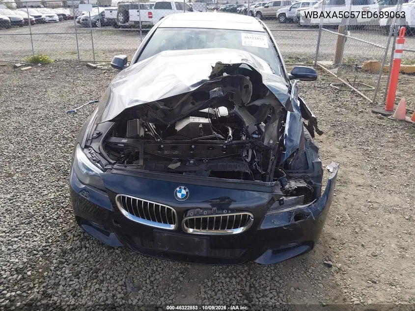 2014 BMW 5ER VIN WBAXA5C57ED689063 — фото 6