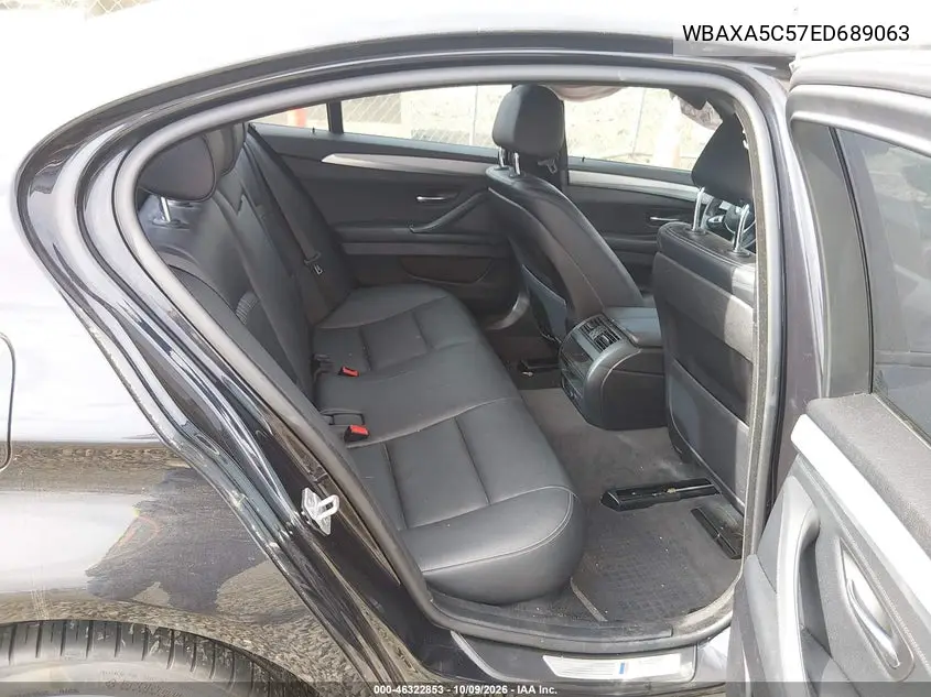 2014 BMW 5ER VIN WBAXA5C57ED689063 — фото 8