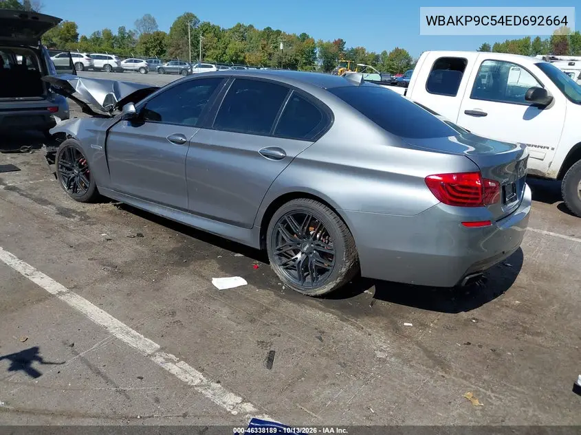 2014 BMW 5ER VIN WBAKP9C54ED692664 — фото 3