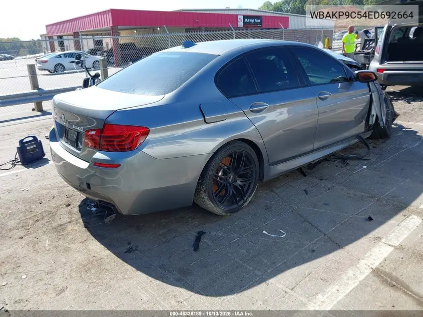 2014 BMW 5ER VIN WBAKP9C54ED692664 — фото 4