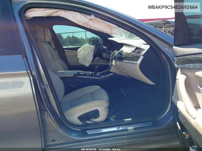 2014 BMW 5ER VIN WBAKP9C54ED692664 — фото 5