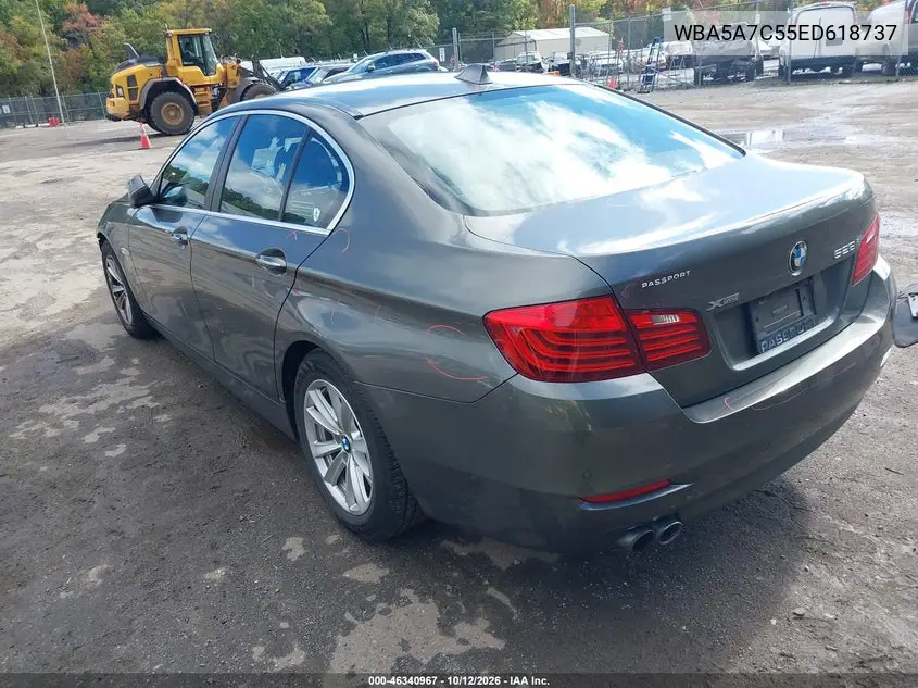 2014 BMW 5ER VIN WBA5A7C55ED618737 — фото 3