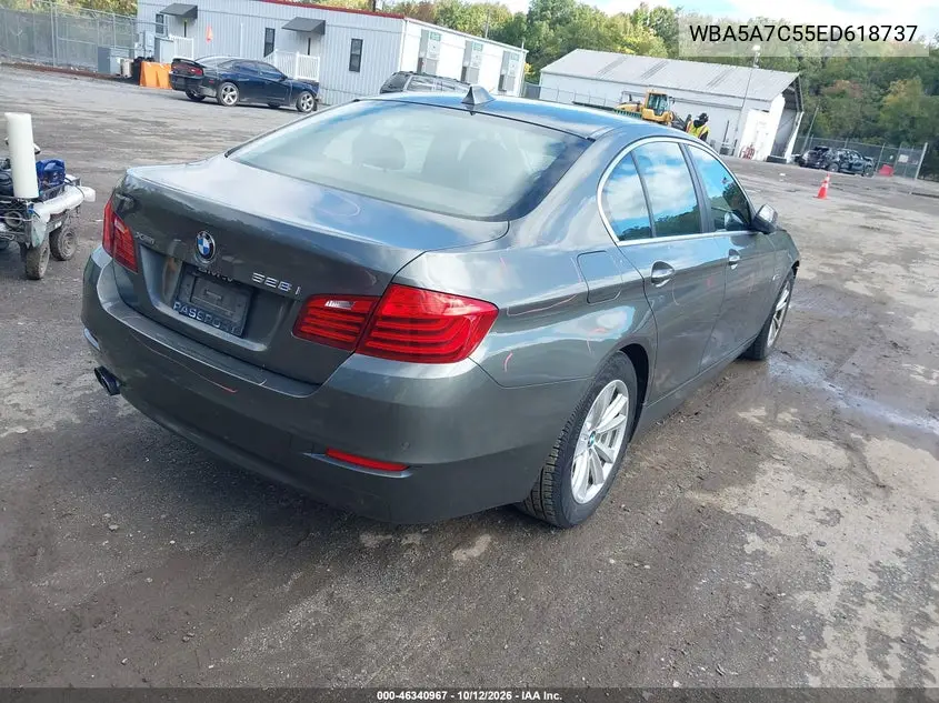 2014 BMW 5ER VIN WBA5A7C55ED618737 — фото 4