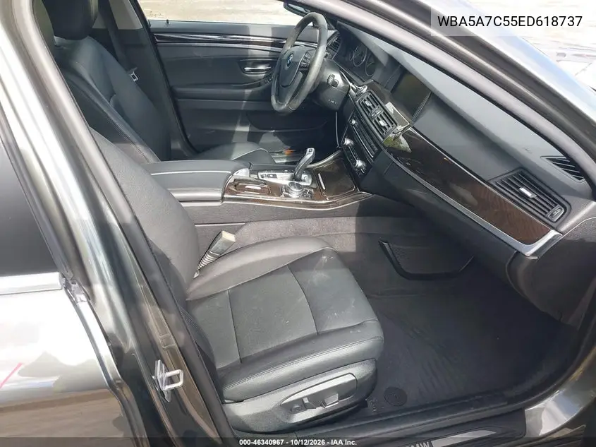 2014 BMW 5ER VIN WBA5A7C55ED618737 — фото 5