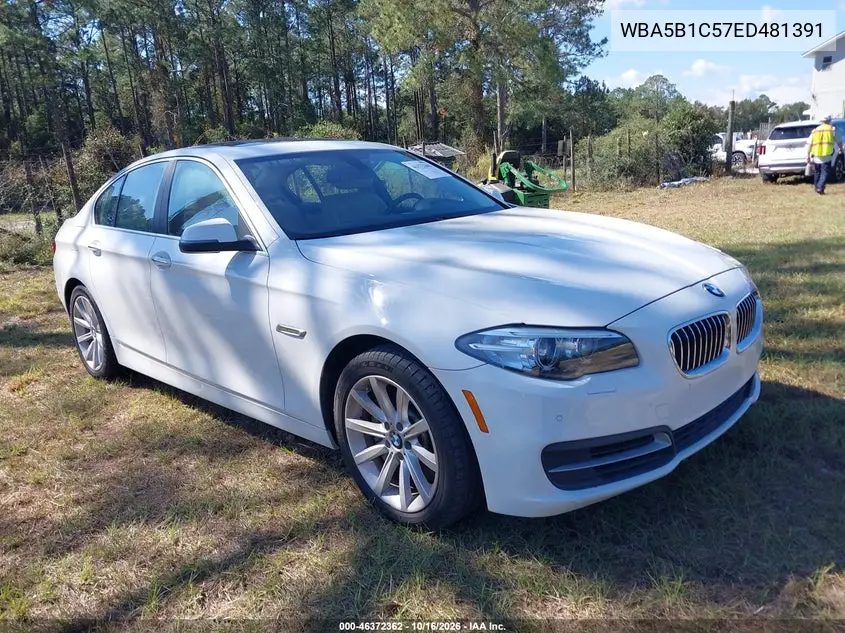 BMW 5ER 2014, VIN WBA5B1C57ED481391