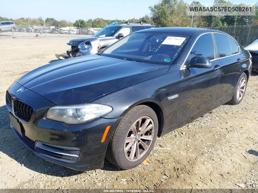 2014 BMW 5ER VIN WBA5A5C57ED508261 — фото 2