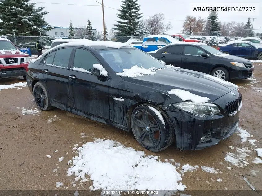 BMW 5ER 2015, VIN WBA5B3C54FD542273