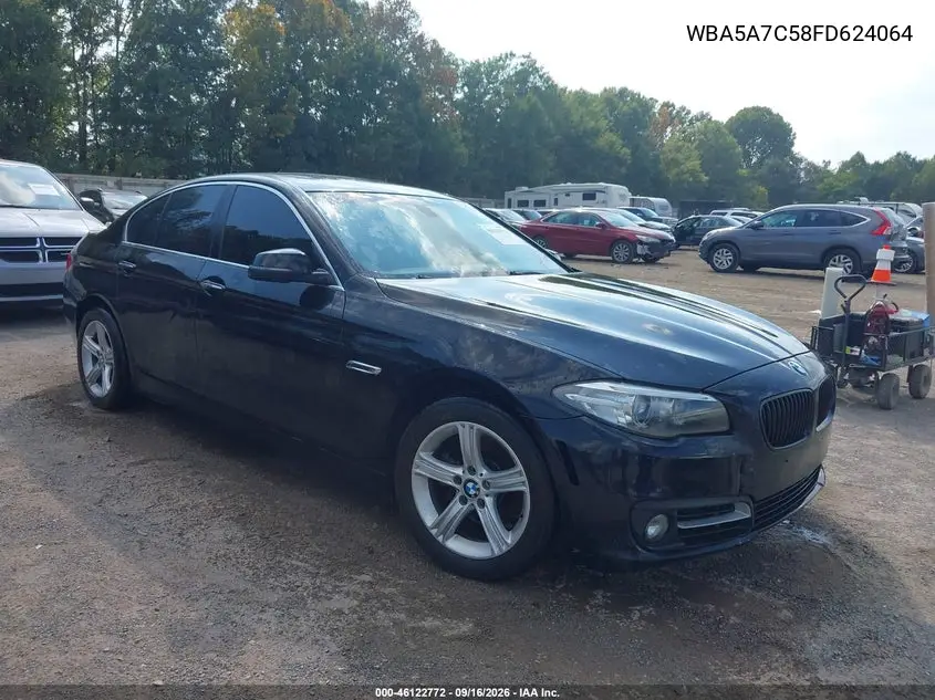 BMW 5ER 2015, VIN WBA5A7C58FD624064