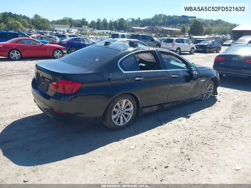 2015 BMW 5ER VIN WBA5A5C52FD521632 — фото 4