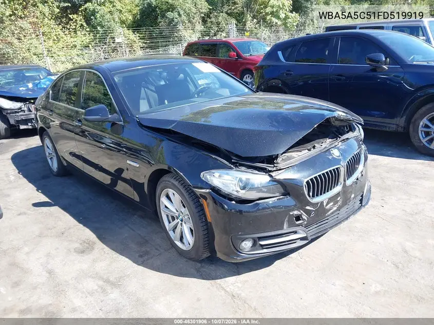 BMW 5ER 2015, VIN WBA5A5C51FD519919