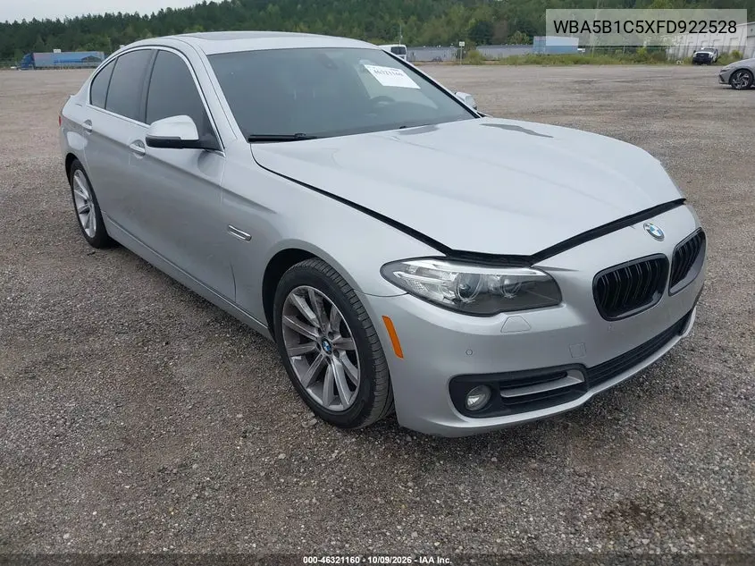 BMW 5ER 2015, VIN WBA5B1C5XFD922528