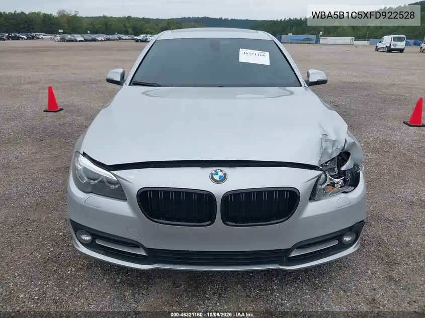 2015 BMW 5ER VIN WBA5B1C5XFD922528 — фото 12