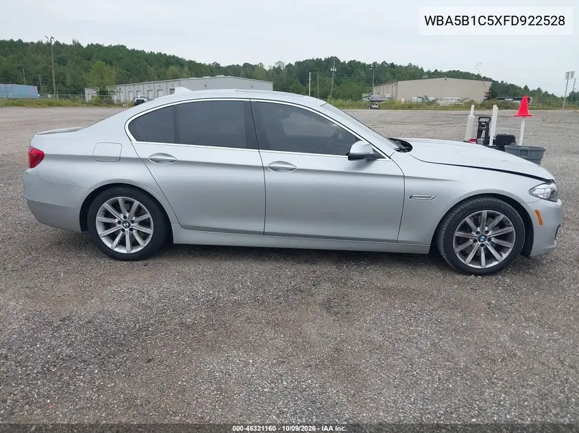 2015 BMW 5ER VIN WBA5B1C5XFD922528 — фото 13