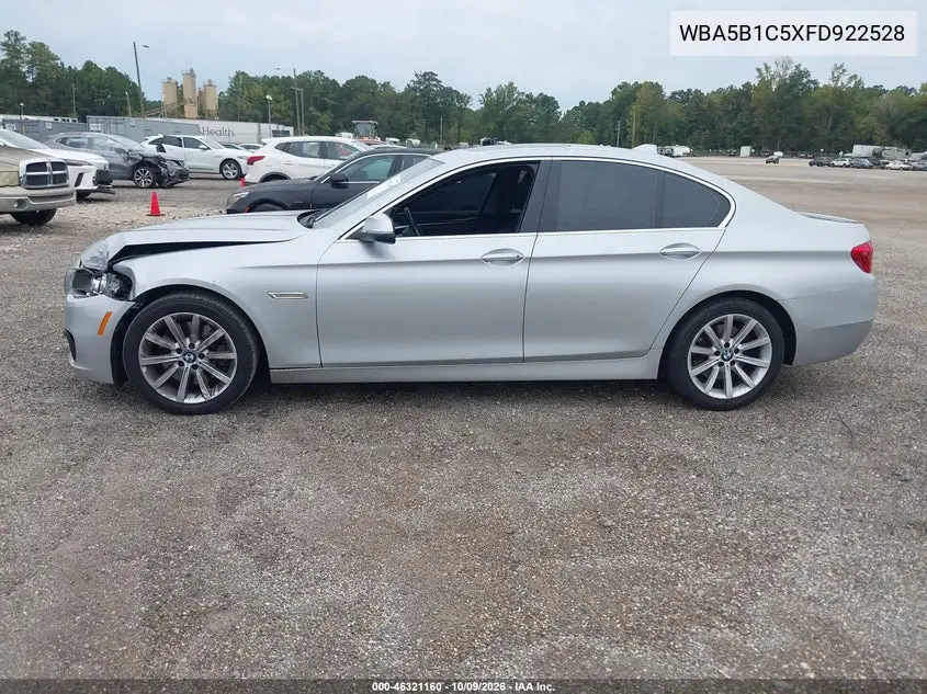 2015 BMW 5ER VIN WBA5B1C5XFD922528 — фото 14