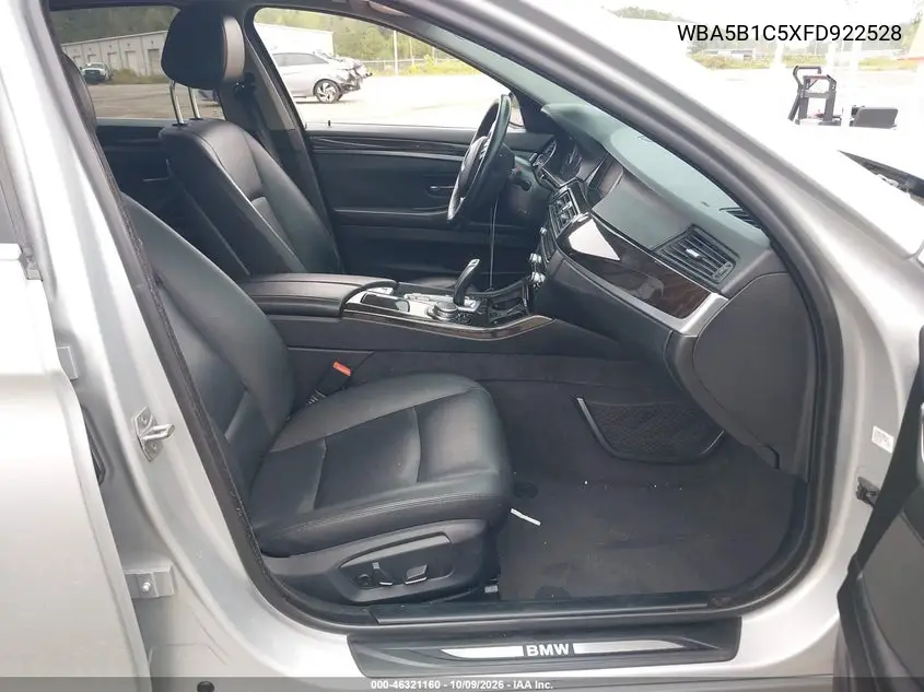 2015 BMW 5ER VIN WBA5B1C5XFD922528 — фото 5