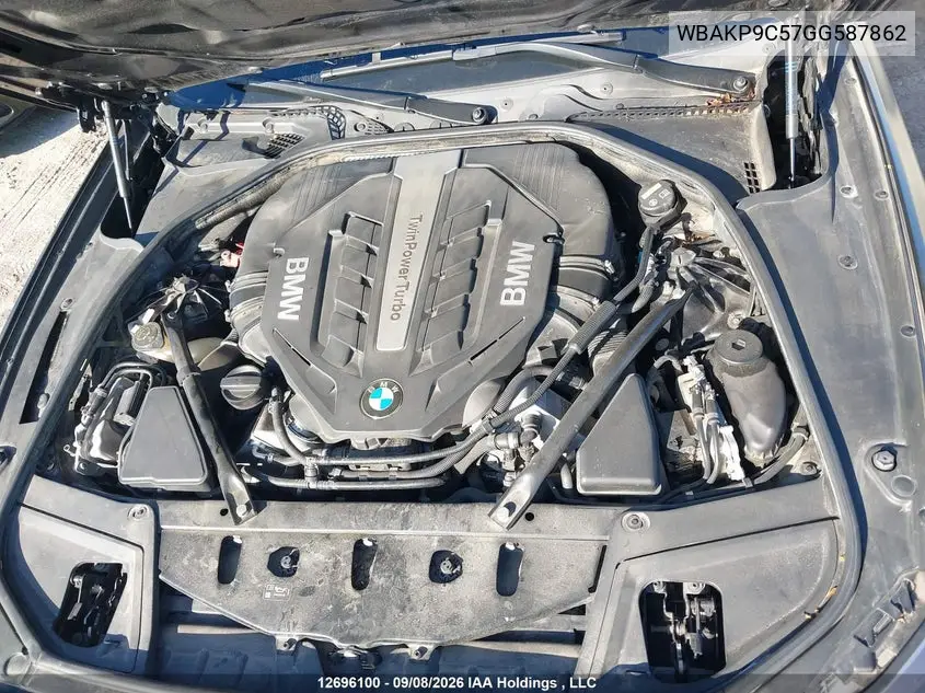 2016 BMW 5ER VIN WBAKP9C57GG587862 — фото 10