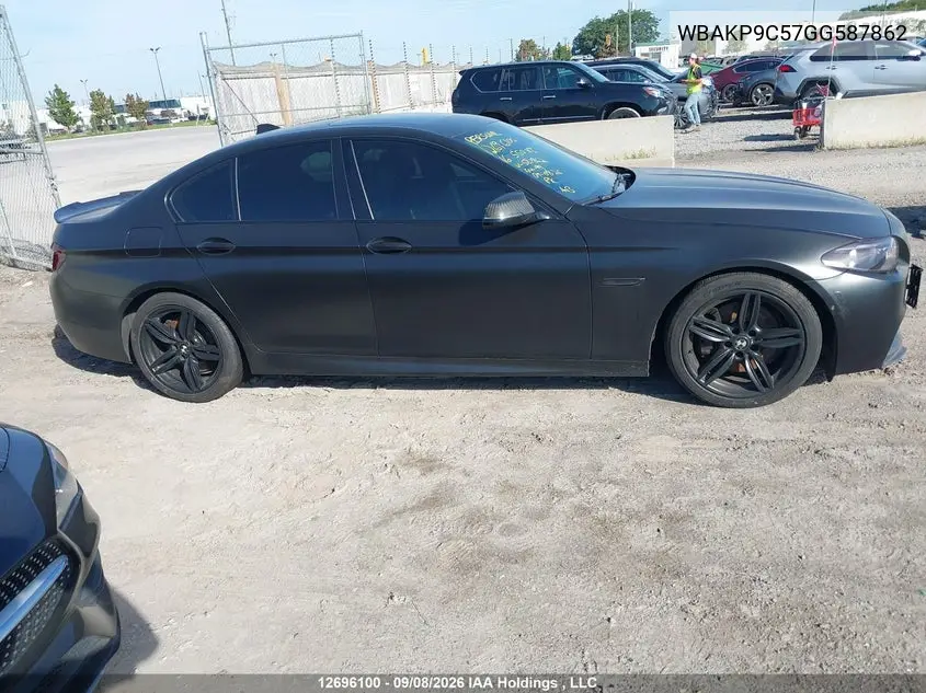 2016 BMW 5ER VIN WBAKP9C57GG587862 — фото 13