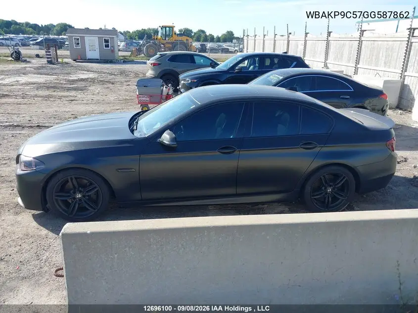 2016 BMW 5ER VIN WBAKP9C57GG587862 — фото 14