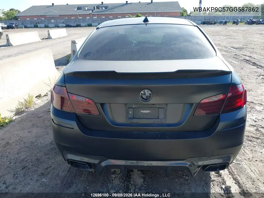 2016 BMW 5ER VIN WBAKP9C57GG587862 — фото 16