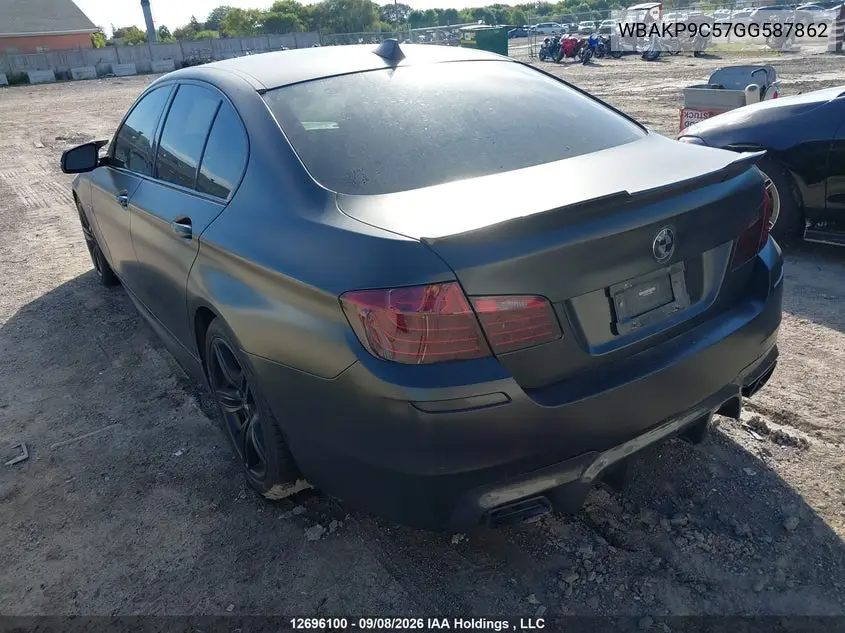 2016 BMW 5ER VIN WBAKP9C57GG587862 — фото 3