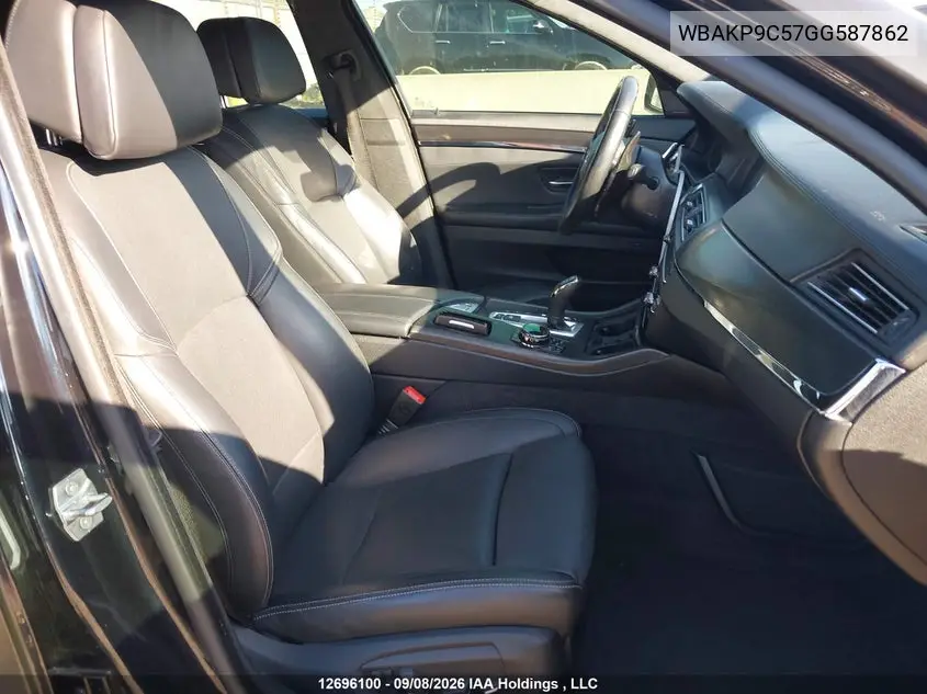 2016 BMW 5ER VIN WBAKP9C57GG587862 — фото 5