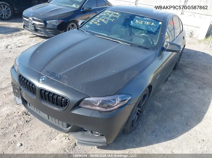 2016 BMW 5ER VIN WBAKP9C57GG587862 — фото 6