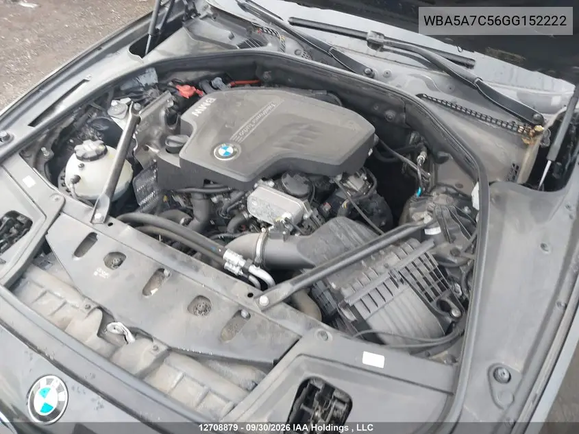 2016 BMW 5ER VIN WBA5A7C56GG152222 — фото 10
