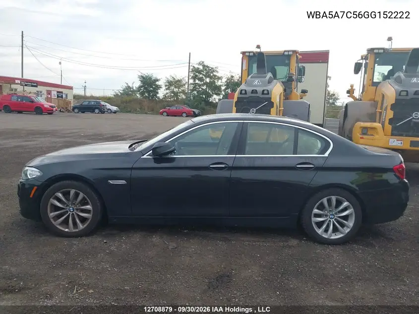2016 BMW 5ER VIN WBA5A7C56GG152222 — фото 14