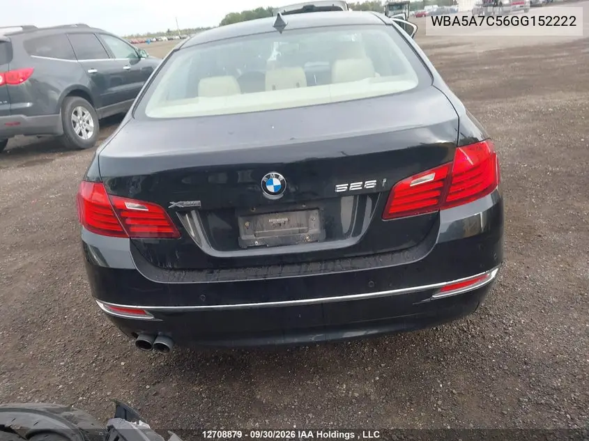 2016 BMW 5ER VIN WBA5A7C56GG152222 — фото 16