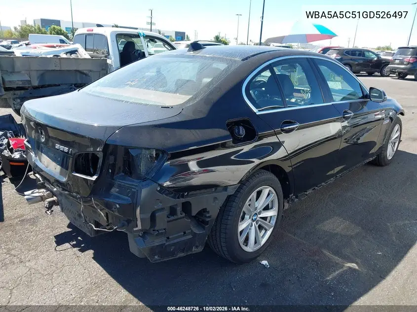2016 BMW 5ER VIN WBA5A5C51GD526497 — фото 4
