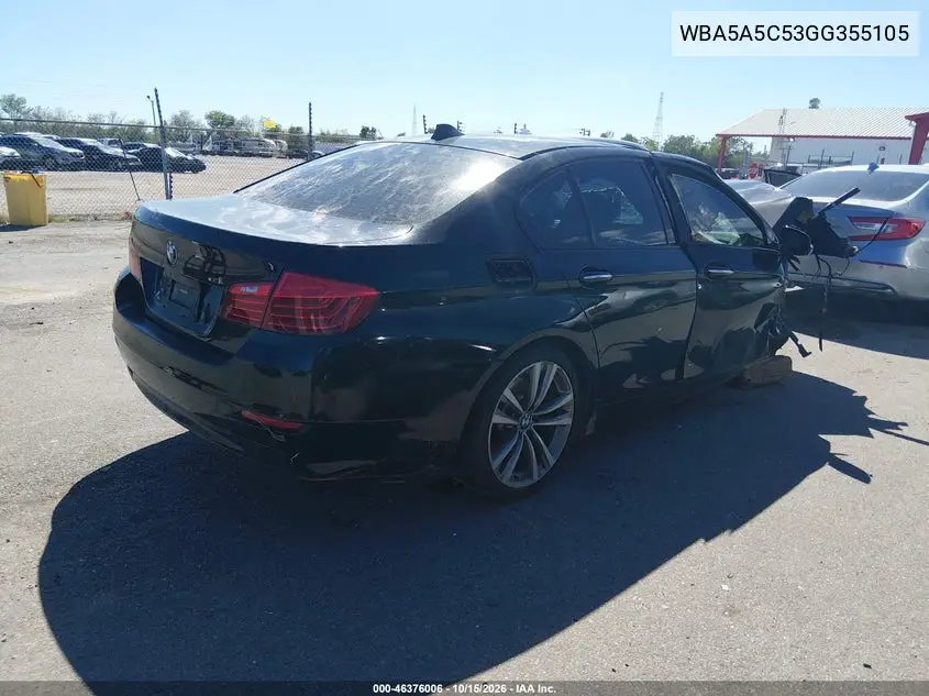 2016 BMW 5ER VIN WBA5A5C53GG355105 — фото 4