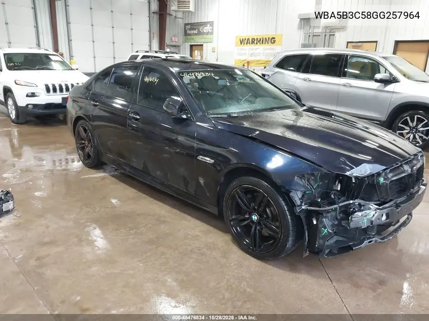 BMW 5ER 2016, VIN WBA5B3C58GG257964