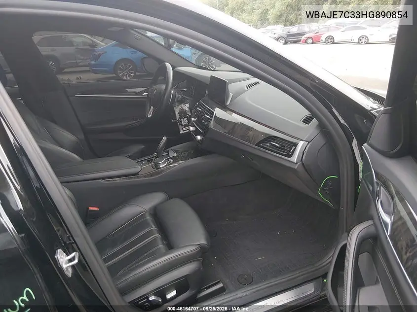 2017 BMW 5ER VIN WBAJE7C33HG890854 — фото 5