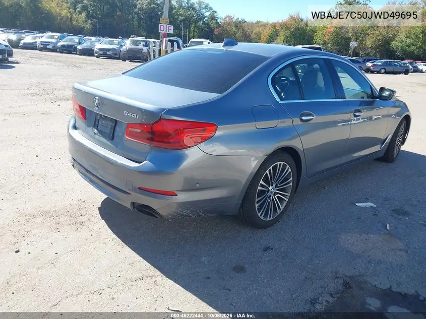 2018 BMW 5ER VIN WBAJE7C50JWD49695 — фото 4