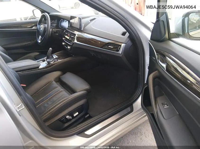2018 BMW 5ER VIN WBAJE5C59JWA94064 — фото 5