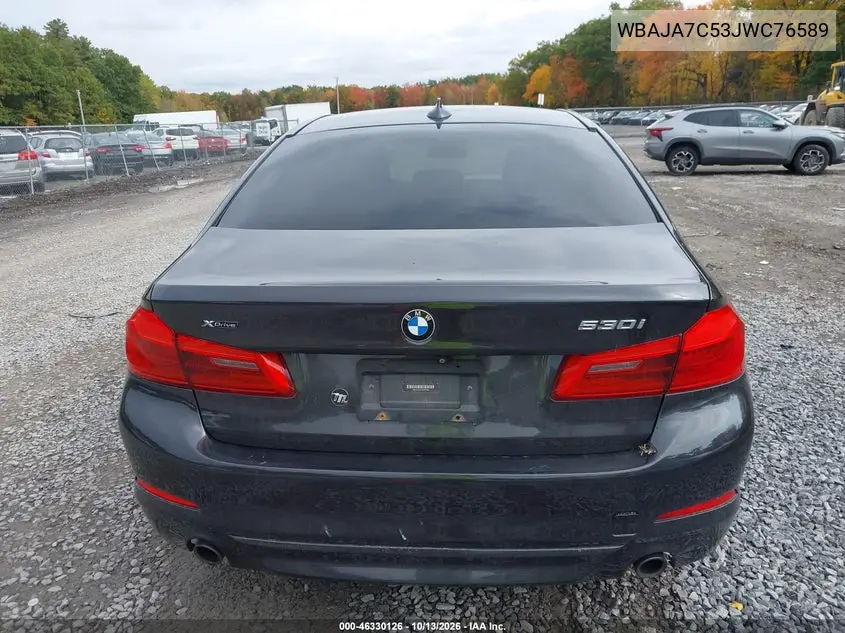 2018 BMW 5ER VIN WBAJA7C53JWC76589 — фото 16