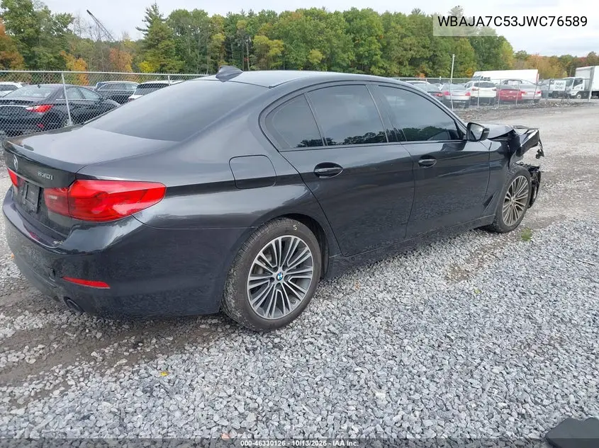 2018 BMW 5ER VIN WBAJA7C53JWC76589 — фото 4