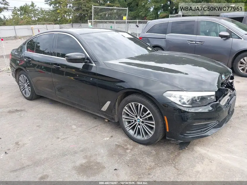 BMW 5ER 2019, VIN WBAJA7C50KWC77961