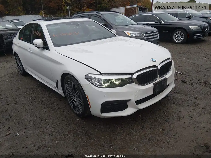 BMW 5ER 2019, VIN WBAJA7C50KG911471