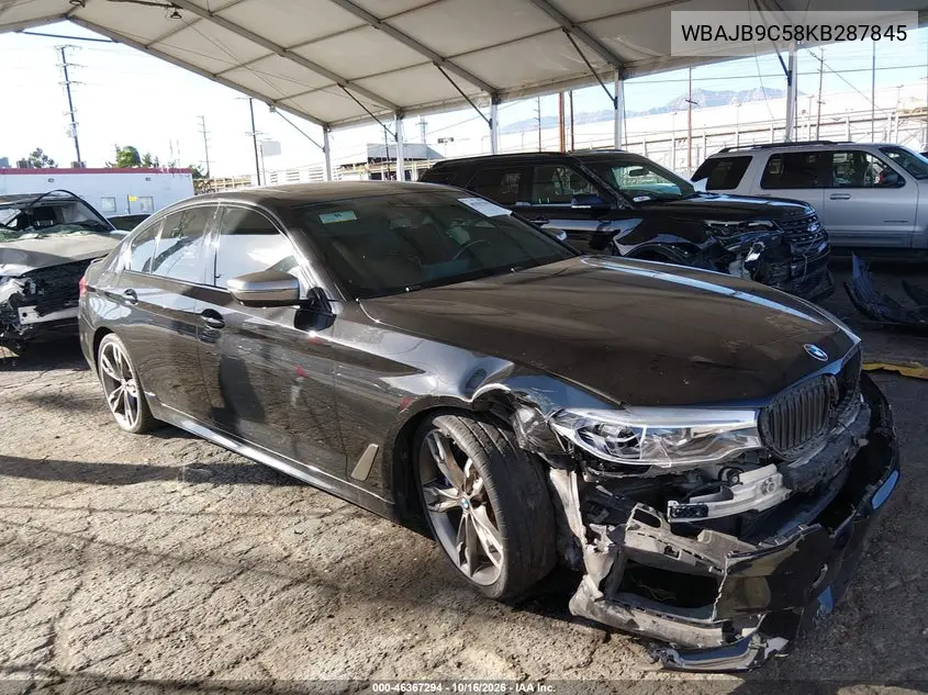 BMW 5ER 2019, VIN WBAJB9C58KB287845