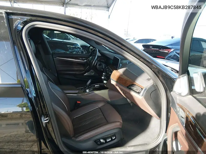 2019 BMW 5ER VIN WBAJB9C58KB287845 — фото 5