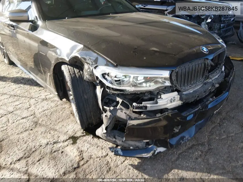 2019 BMW 5ER VIN WBAJB9C58KB287845 — фото 6